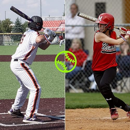 Miniatura 6 de Bandas de entrenamiento de swing de béisbol, paquete de 2 ayudas de entrenamiento de béisbol para golpear el equipo de entrenamiento perfecto para