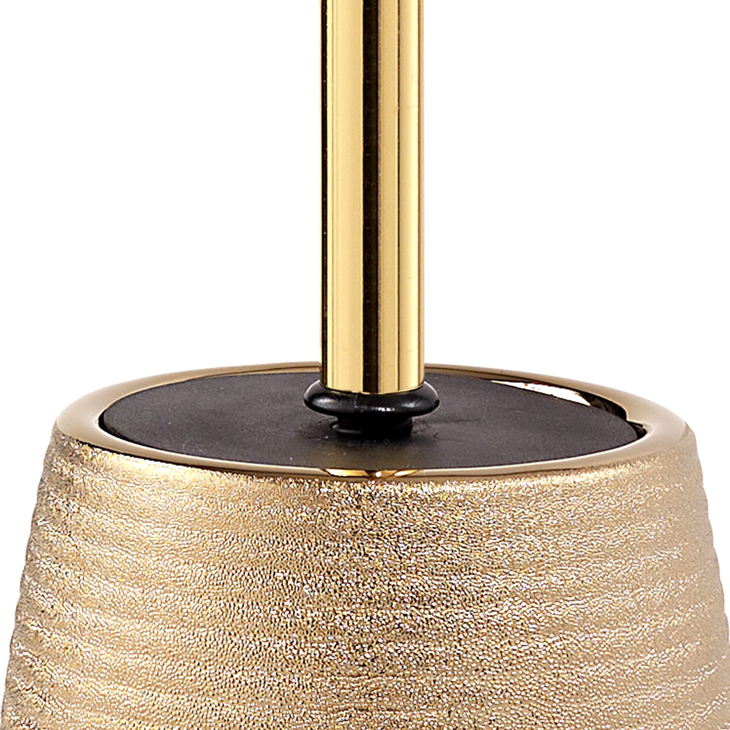 Portaspazzolini In Ceramica Gedy G-Astrid - Design Moderno, Colore Argento, 11x8.3x8.3 Cm - Foto 10