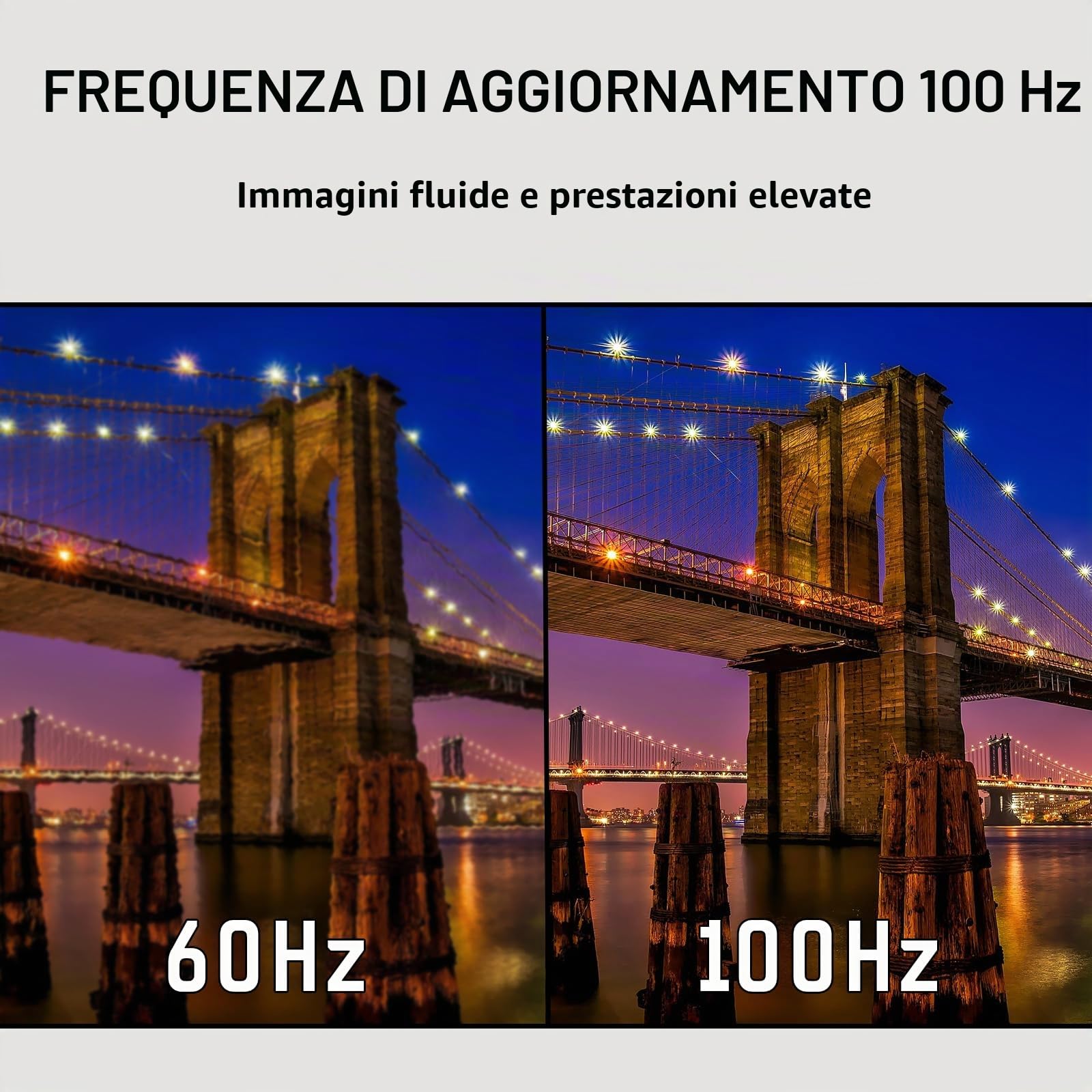 Itek Monitor GGF - 27 Pollici, Piatto, Risoluzione WQHD 2560x1440, Pannello IPS da 100Hz, Schermo 16:9, Tempo di risposta 4ms OD, Collegamenti 2xHDMI e DP, Altoparlanti, HDR, G- Sync, FreeSync