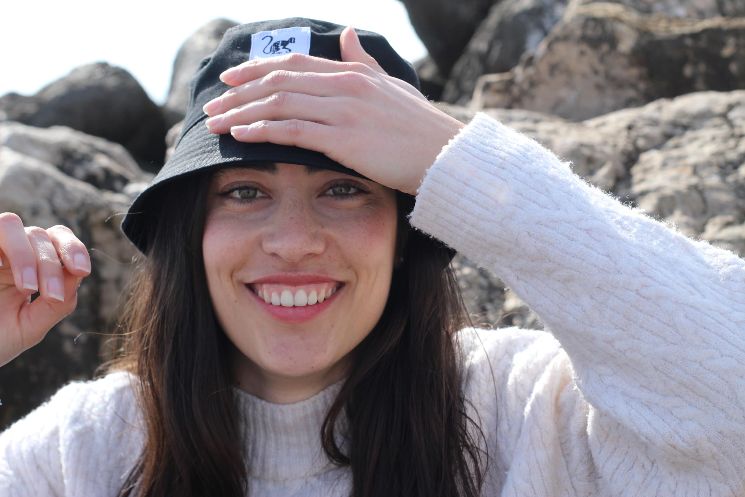 Surf Monkey Bucket Hat Gorro de Pescador Hombre/Mujer sin Cuerda - 100% algodón