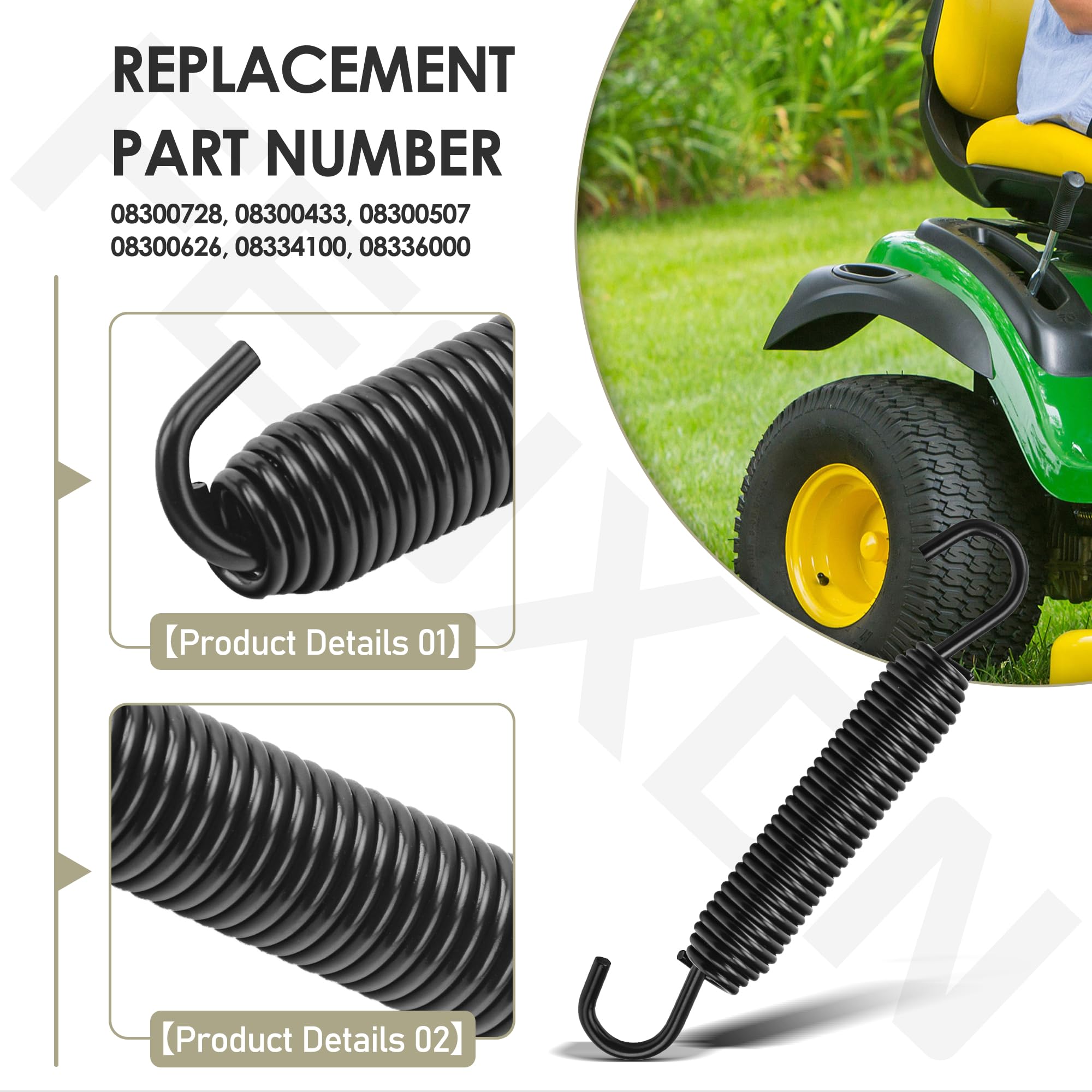 08300728 - Muelle de extensión compatible con Ar-iens Zenith Ikon XD Apex SD RD CE 42 52 60