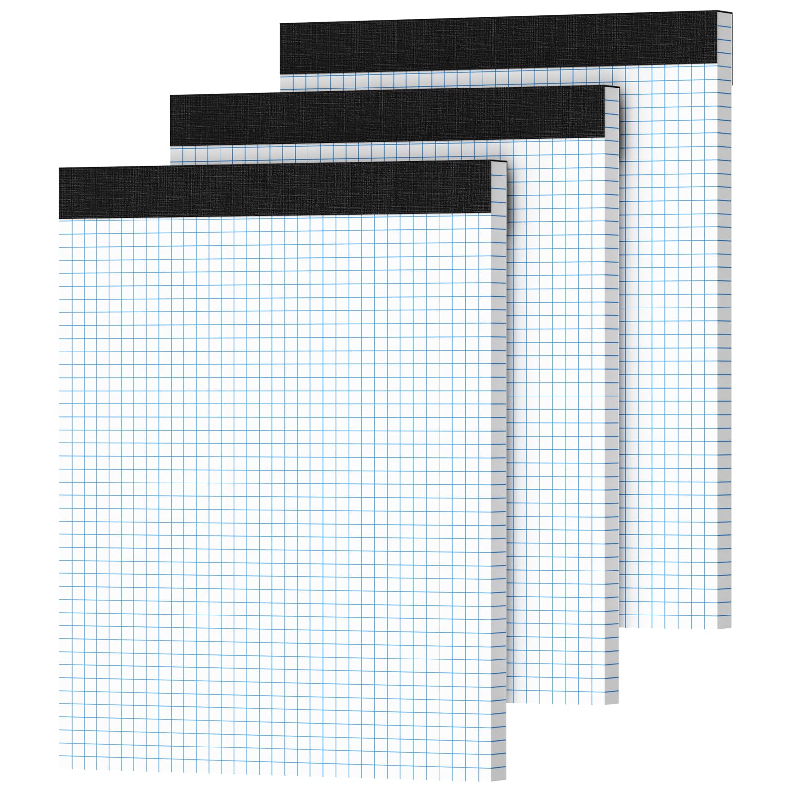 Snapklik.com : Graph Paper 8.5 X 11, 3 Pack, 4x4 Quad Ruled, Grid Paper ...