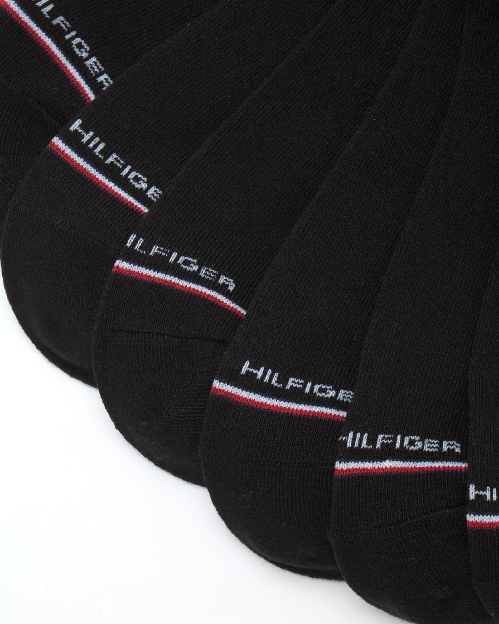 Tommy Hilfiger Calzini sportivi da uomo – Calzini alla caviglia con cuscino invisibile (confezione da 6)