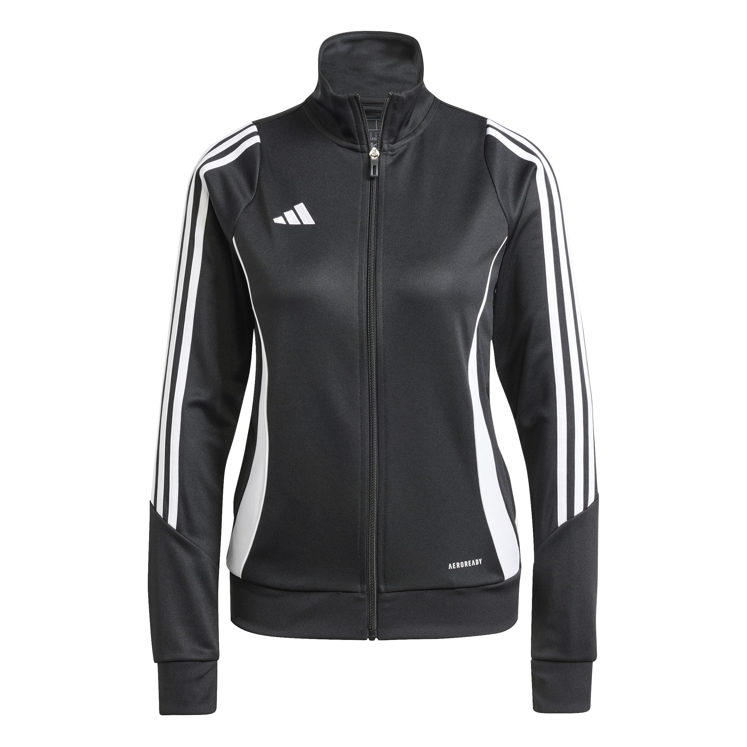 Women's Tiro 24 Training Jacket, Black/White, Large Extra Tall-image-17