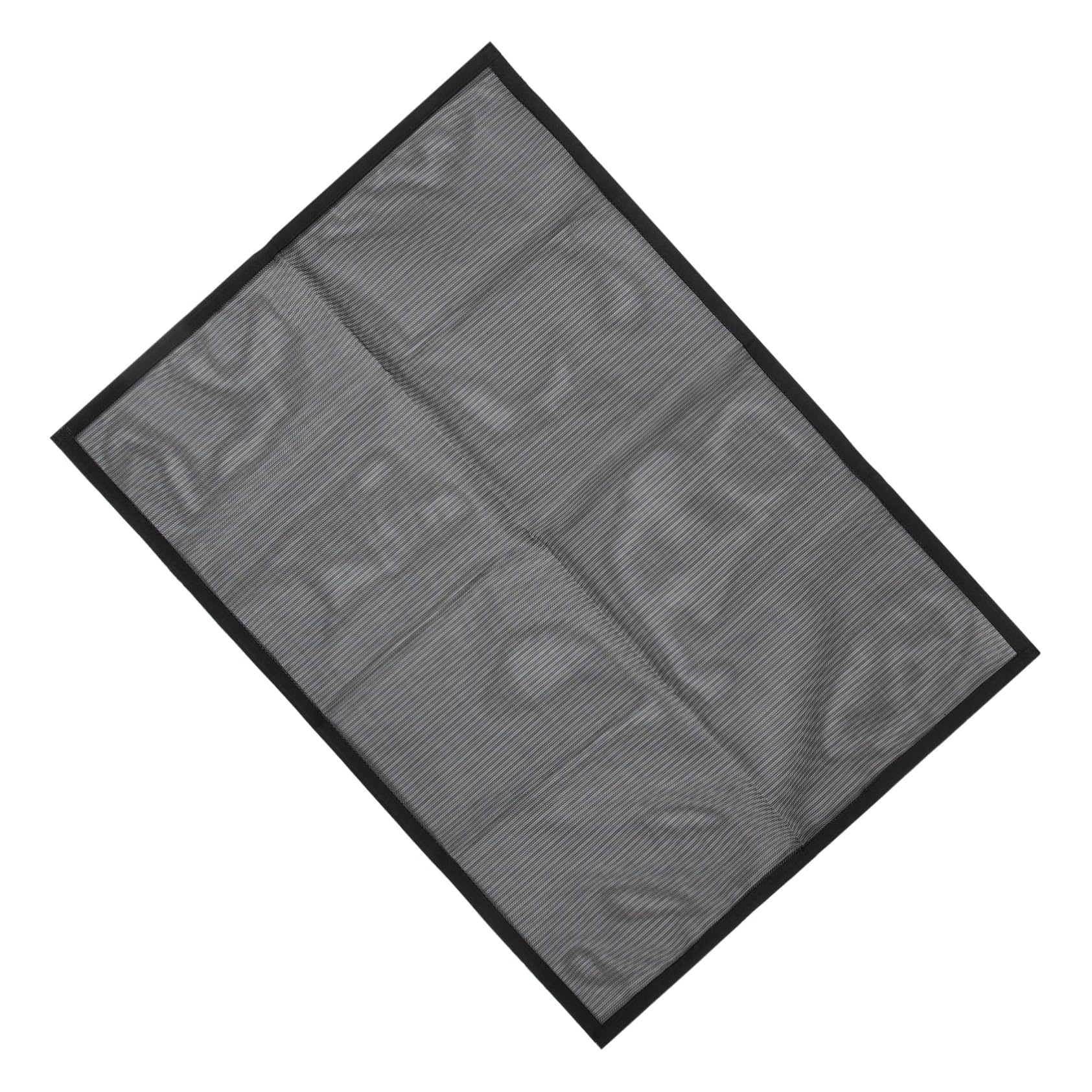 Pare-étincelles pour cheminée écran de protection amovible en PVC noir durable