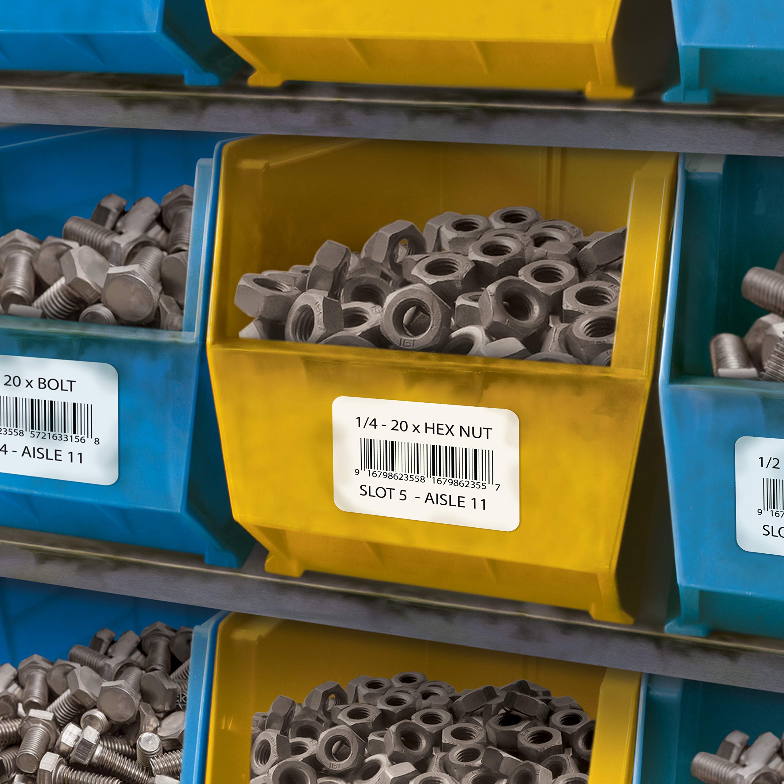 Avery Durable ID Labels, Permanent Adhesive, 1-1/4