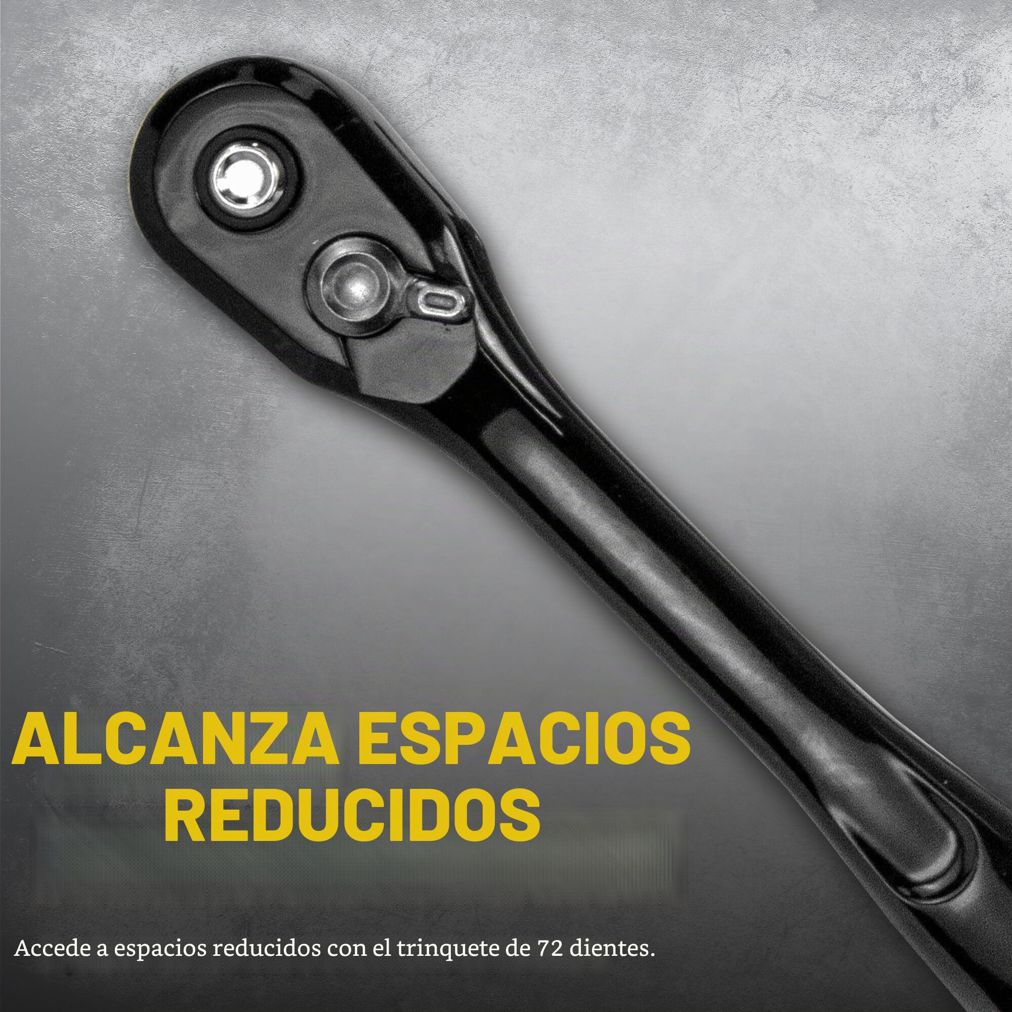DEWALT Metric/SAE DWMT74739 - Juego de llaves de vaso de impacto (1/2", 23 piezas)