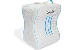 ComfiLife Knee Pillow for Side Sleepers | Leg Lux Support Pillow with Cooling Gel