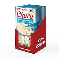 INABA Churu Püree croccantini per gatti - pasta per alimentazione manuale