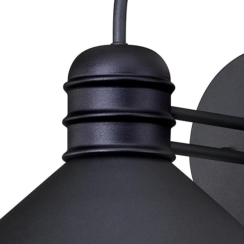 Miniatura 2 de Westinghouse Lighting Creek - Farol de pared (6204400 W, acabado negro texturizado sobre acero)