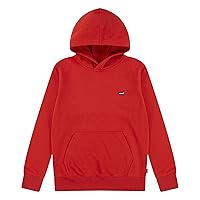 LEVI'S PO-Pull-Over Hoody Felpa, Rosso Pompeiano