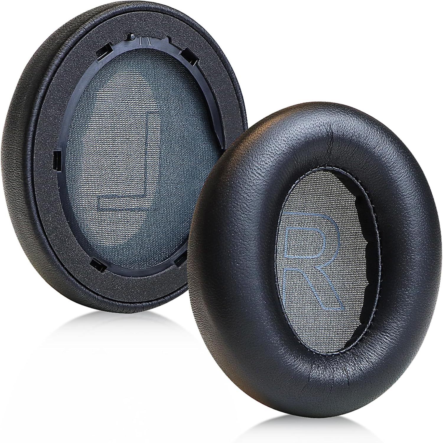 Replacement Earpads for Anker Soundcore Life 2 / Q20 / Q20+ / Q20 BT Headset(Not fit Life 2 NEO Model),Ear Pads Cushions with Noise Isolation Memory Foam(Sheepskin,Black)