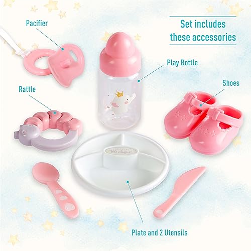 Miniatura 4 de Muñecos bebé gemelos de cuerpo blando de Berenguer Boutique 15 pulgadas rosado set de regalo
