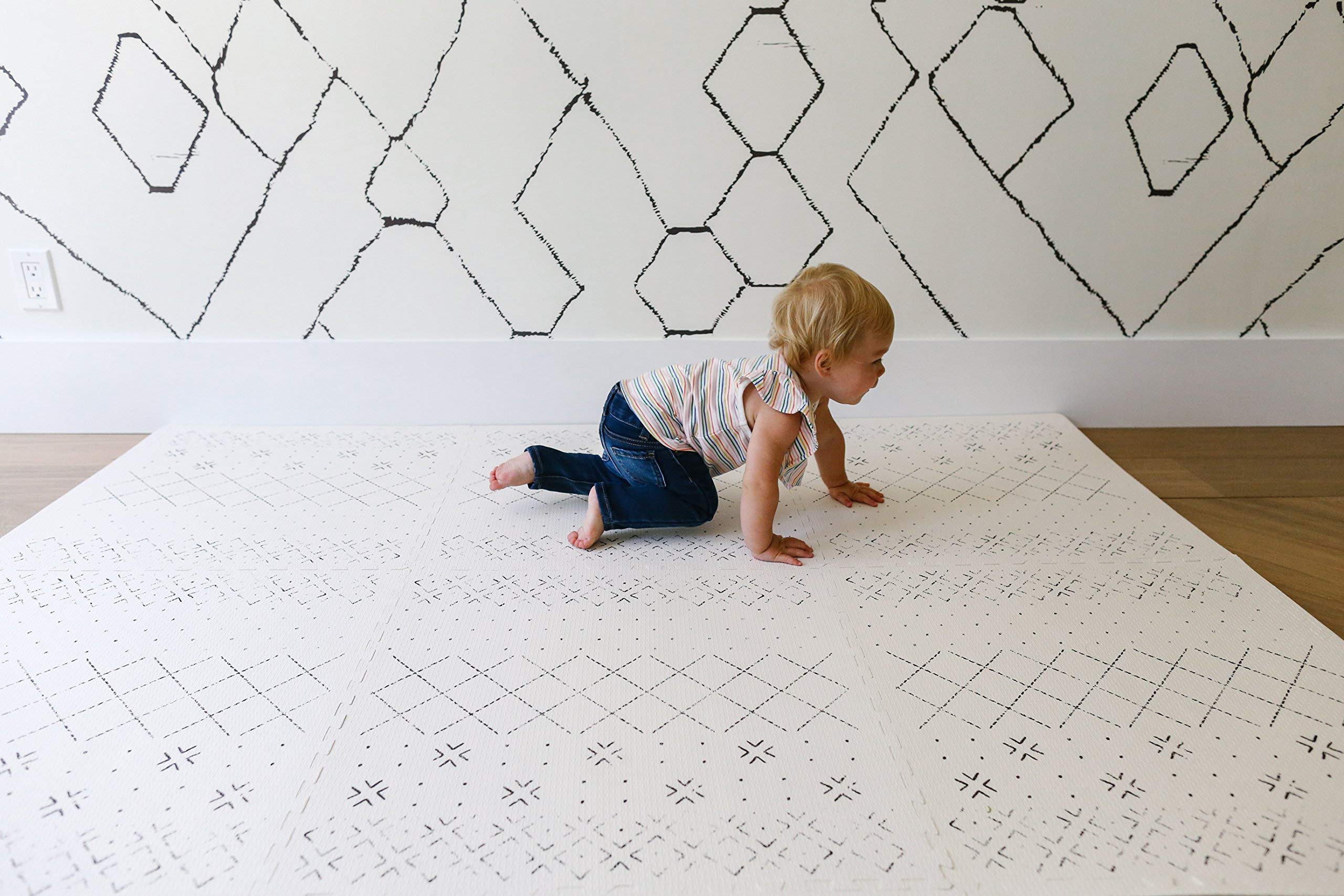 Buy YAY! MATS Stylish Extra Large Baby Play Mat. Soft, Thick, NonToxic
