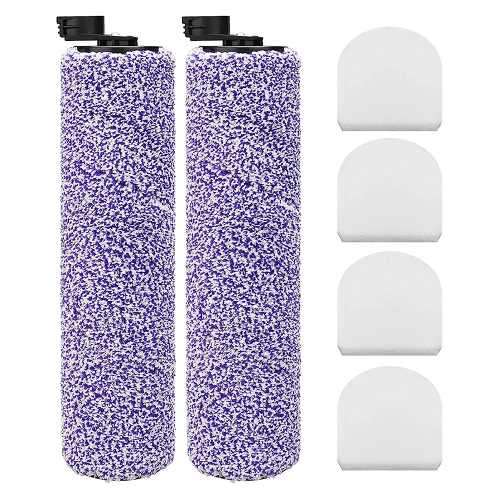 Elnwnnkc Vacuum Cleaner Roller Brush Replacement Part Foam Filters Vacuum Cleaner Spare Part Replacement Roller Brush for Shark Foam Filters
