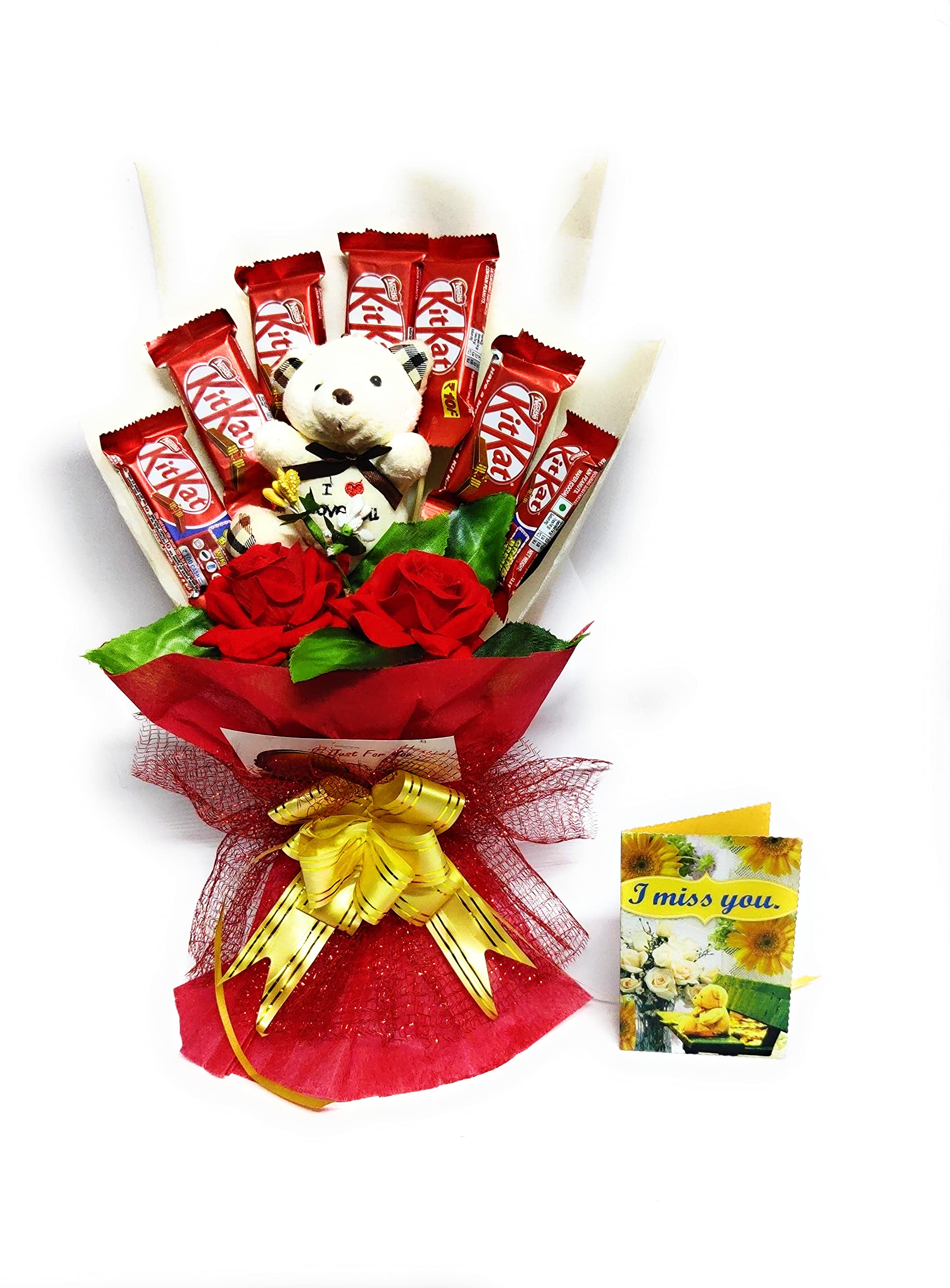 See full amazon price history chart for FLUTEREY 11 KITKAT CHOCOLATE BOUQUET WITH TEDDY (WITH I MISS U CARD) FLUTEREY 11 KITKAT CHOCOLATE BOUQUET WITH TEDDY (WITH I MISS U CARD) (B096G3MTDB) Amazon Price History, Amazon Price Tracker