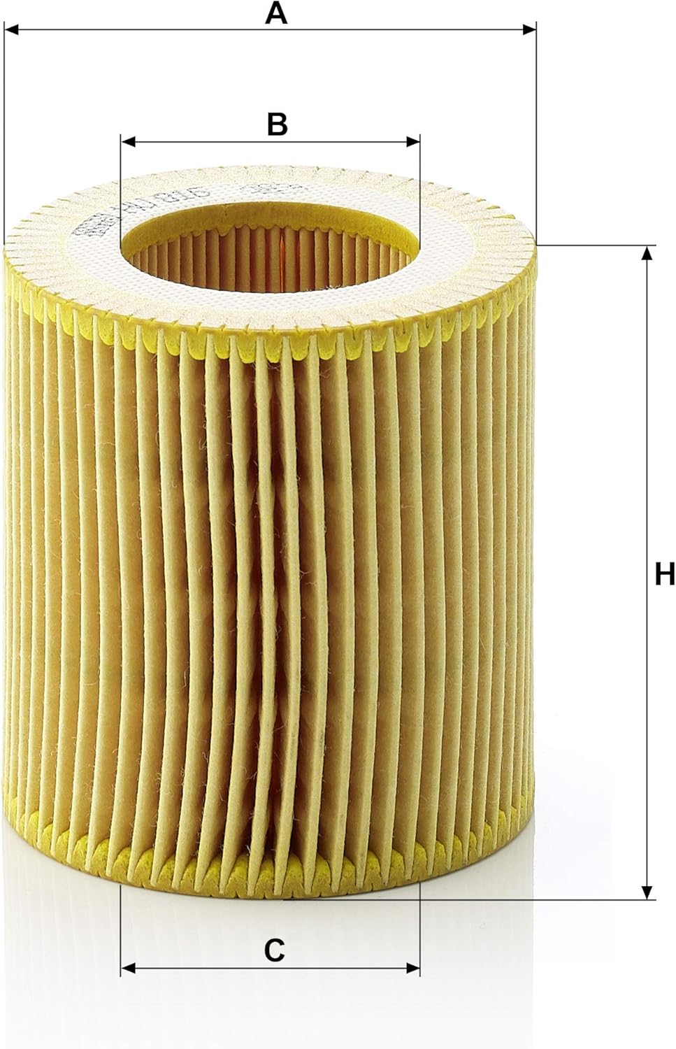 Mann-Filter HU 816 X Metal-Free Oil Filter : Automotive