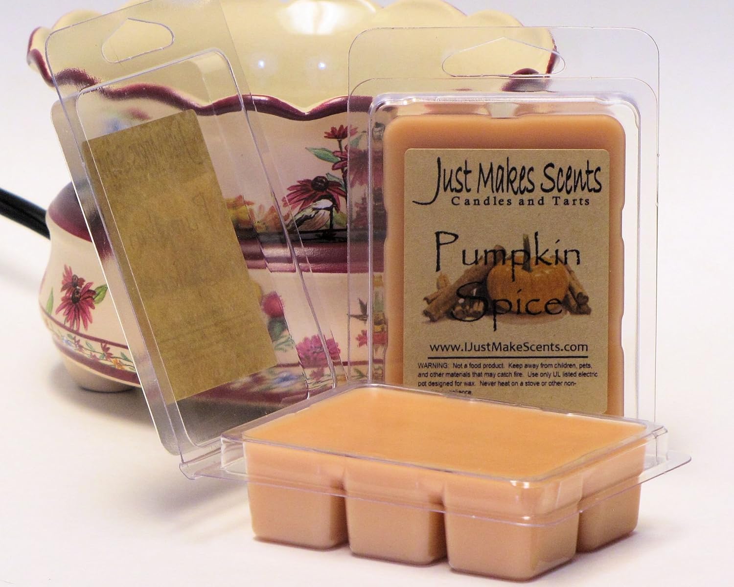 Just Makes Scents 4 Pack - Pumpkin Spice Scented Wax Melts