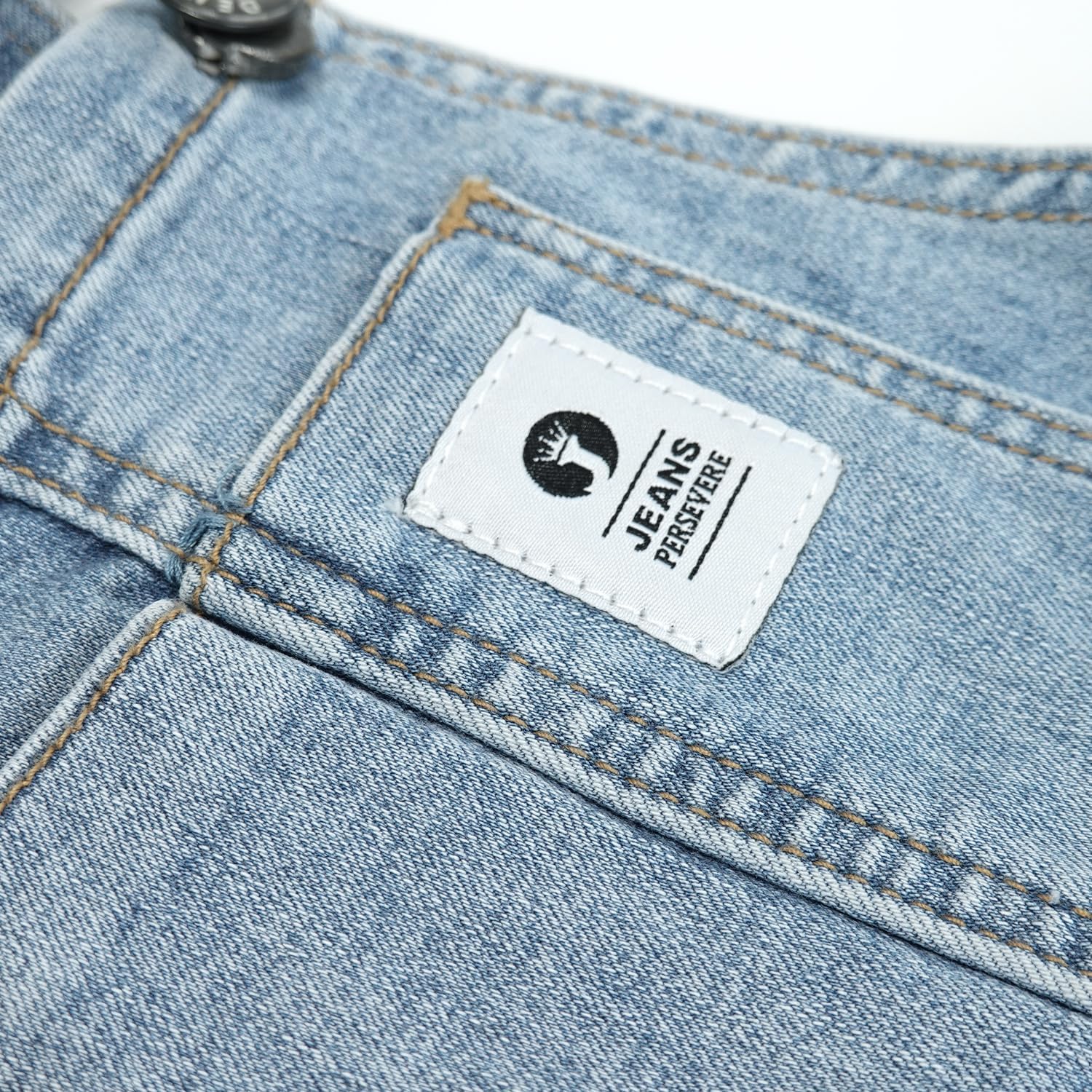 KIDSCOOL SPACE Kids Denim Overalls,Little Big Kids High Stretchy Jean Dungarees Pants - Image 4