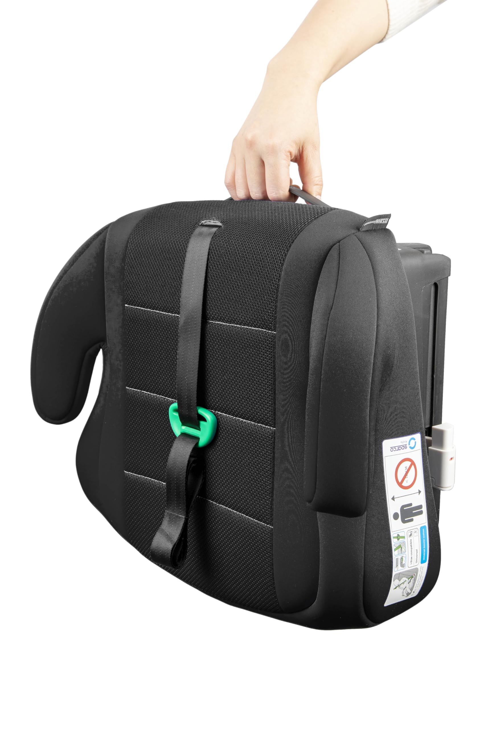 Sparco Rialzo auto ISOFIX R129/03 125-150 cm 6-12 anni senza schienale