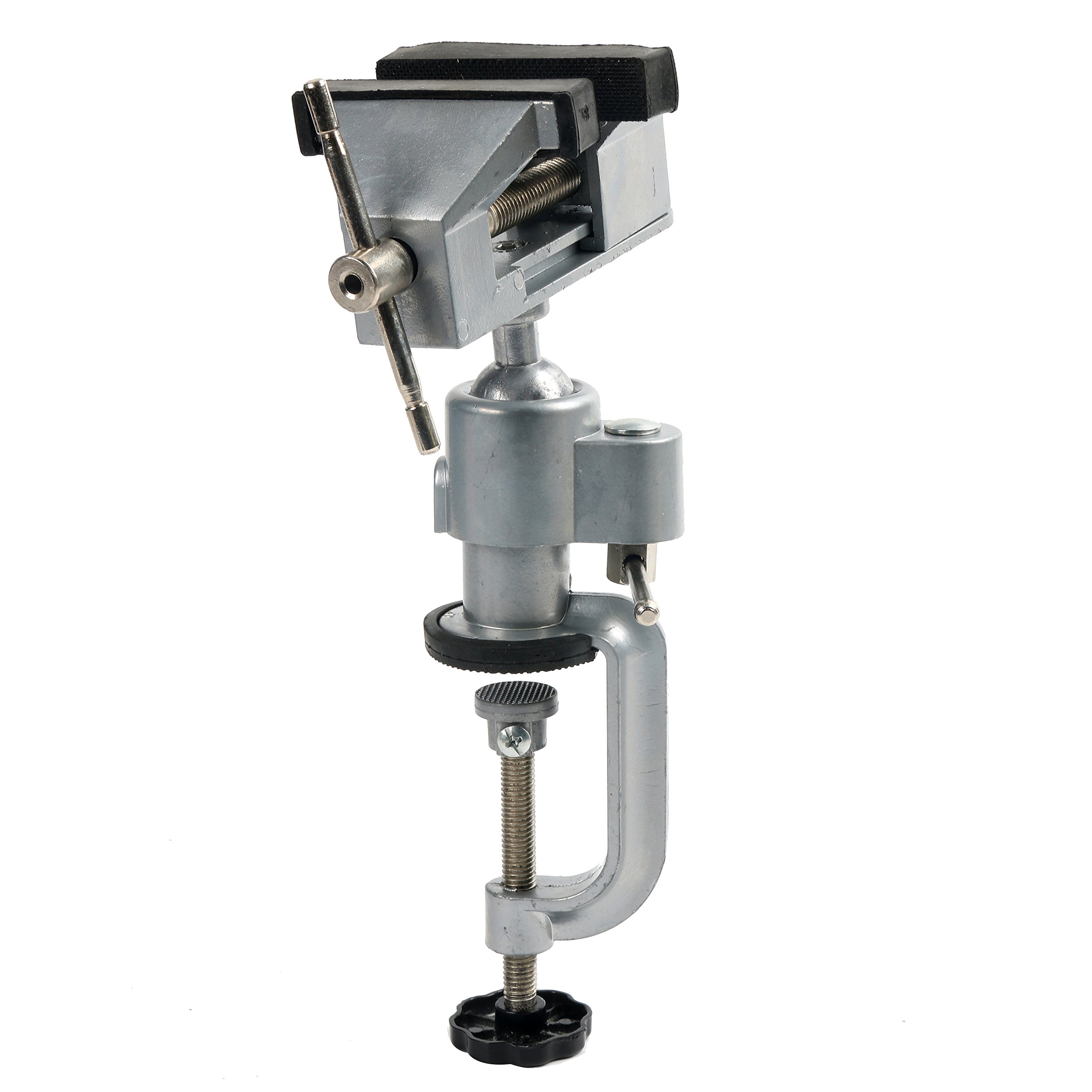 バイスセット Amazon | マルチアングルバイス 軽量 卓上万力 アルミ製 DIY 固定 切断