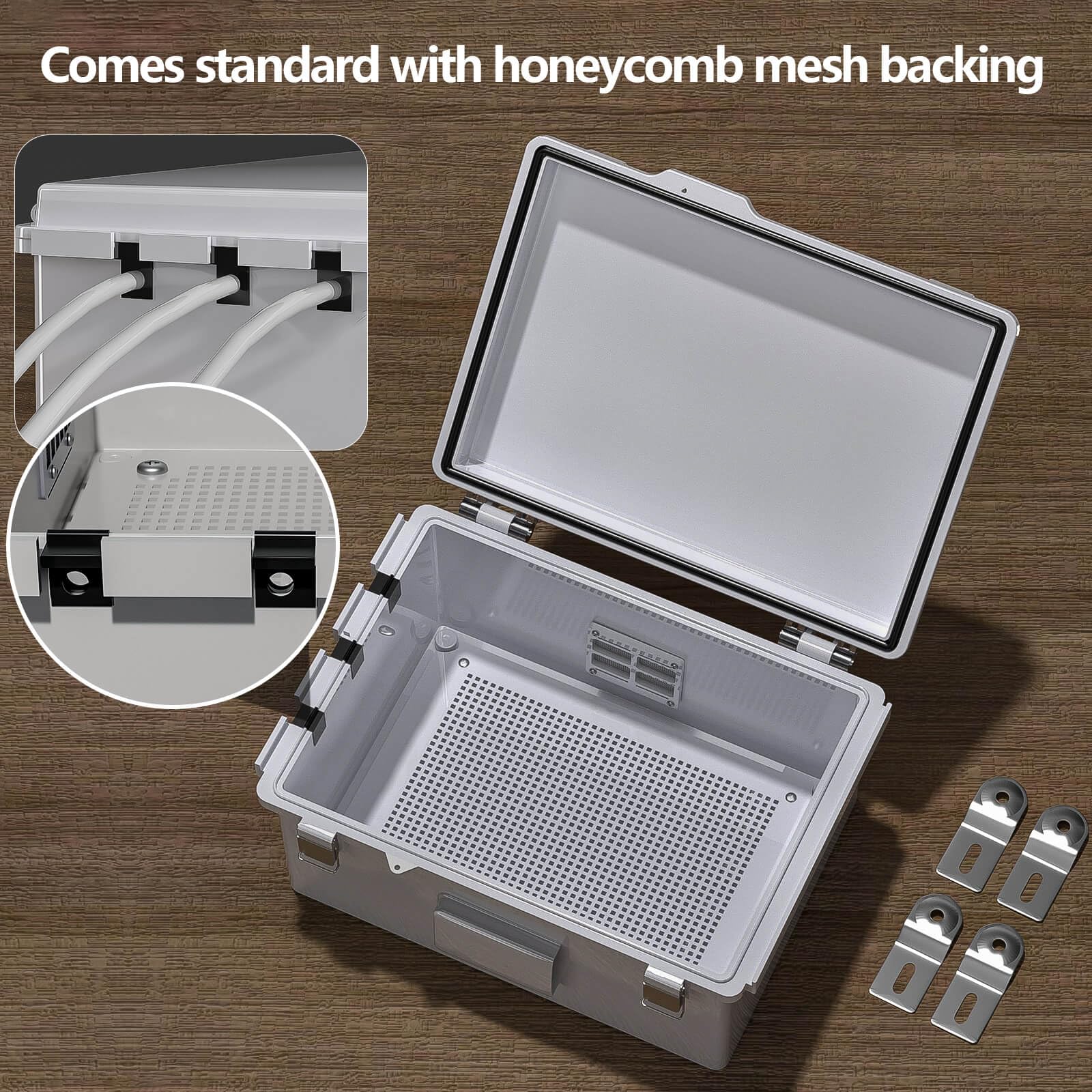 Ventilated Electrical Junction Box - IP65 Waterproof -7