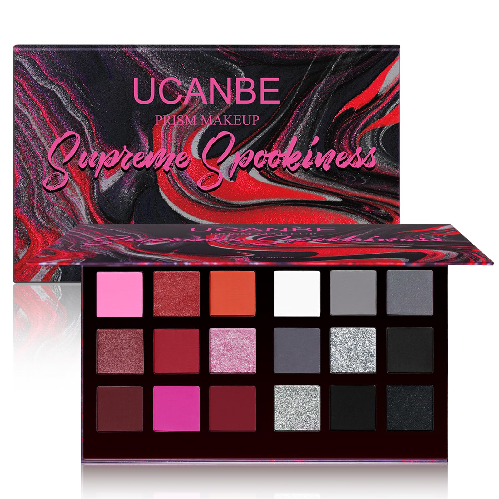 Matte & Shimmer Eyeshadow Palette - 18 Colors -11