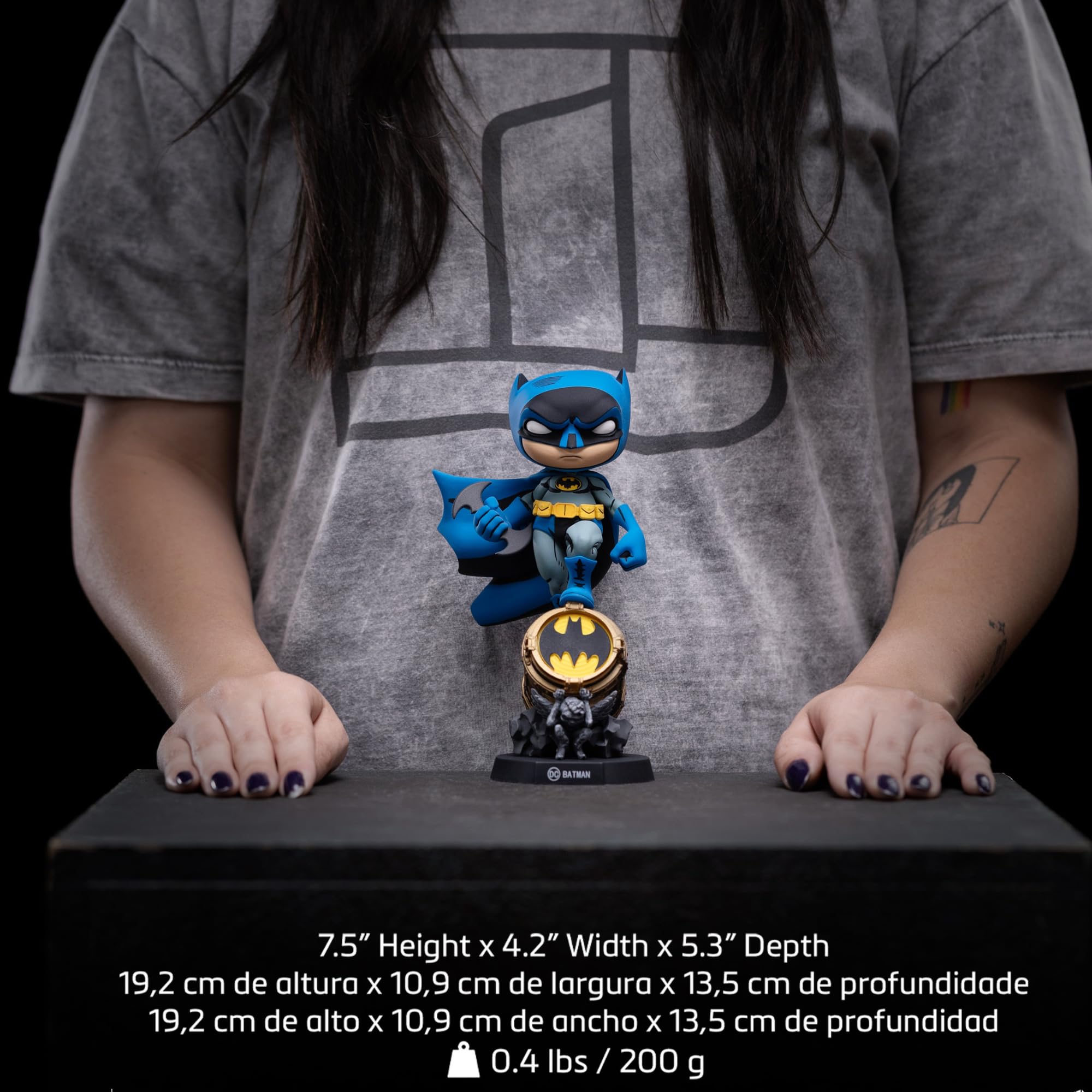 Iron Studios Estatua Minico Batman Comics (Blue Variant) DC Comics 19.2 cm