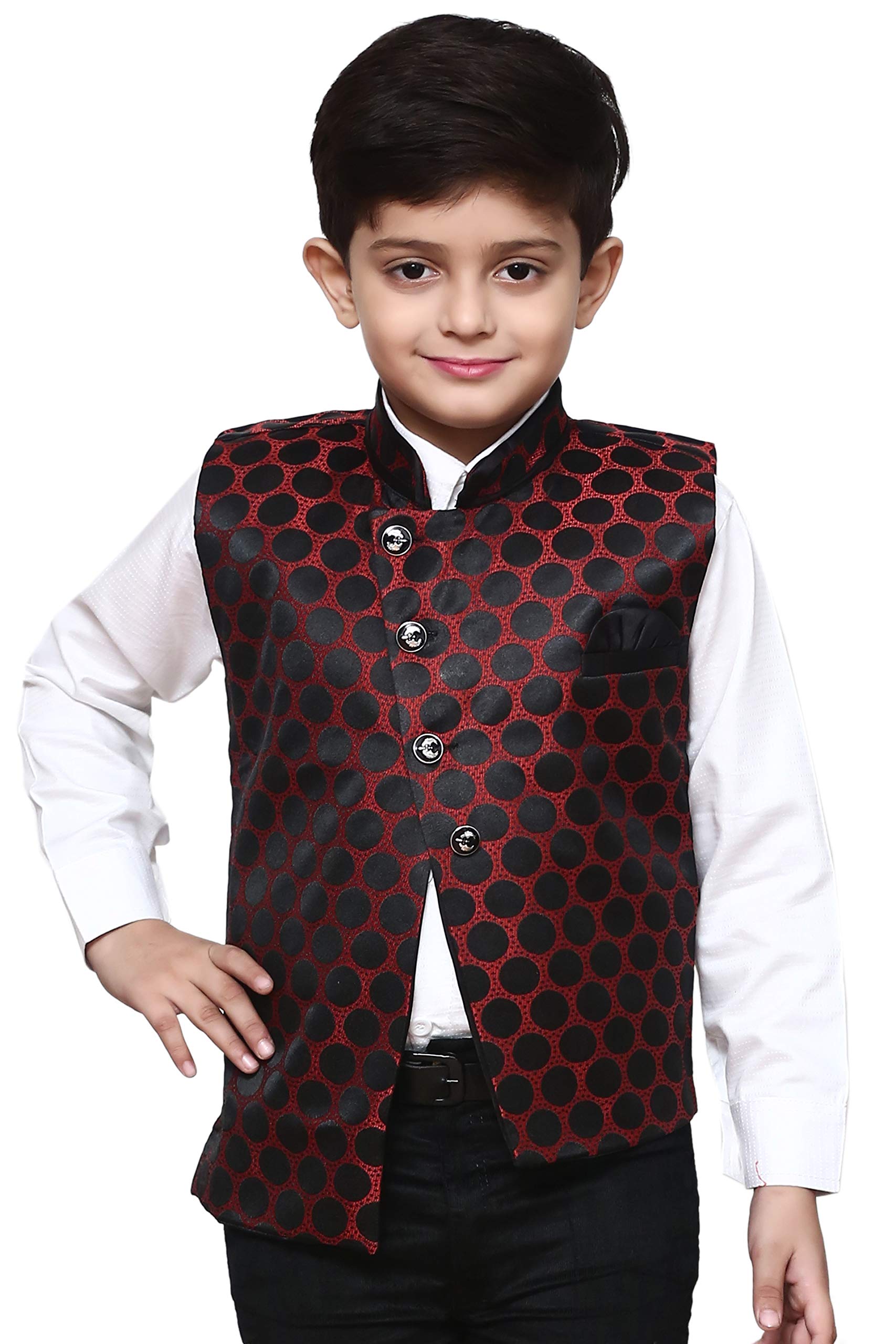 Red party suit-image-2