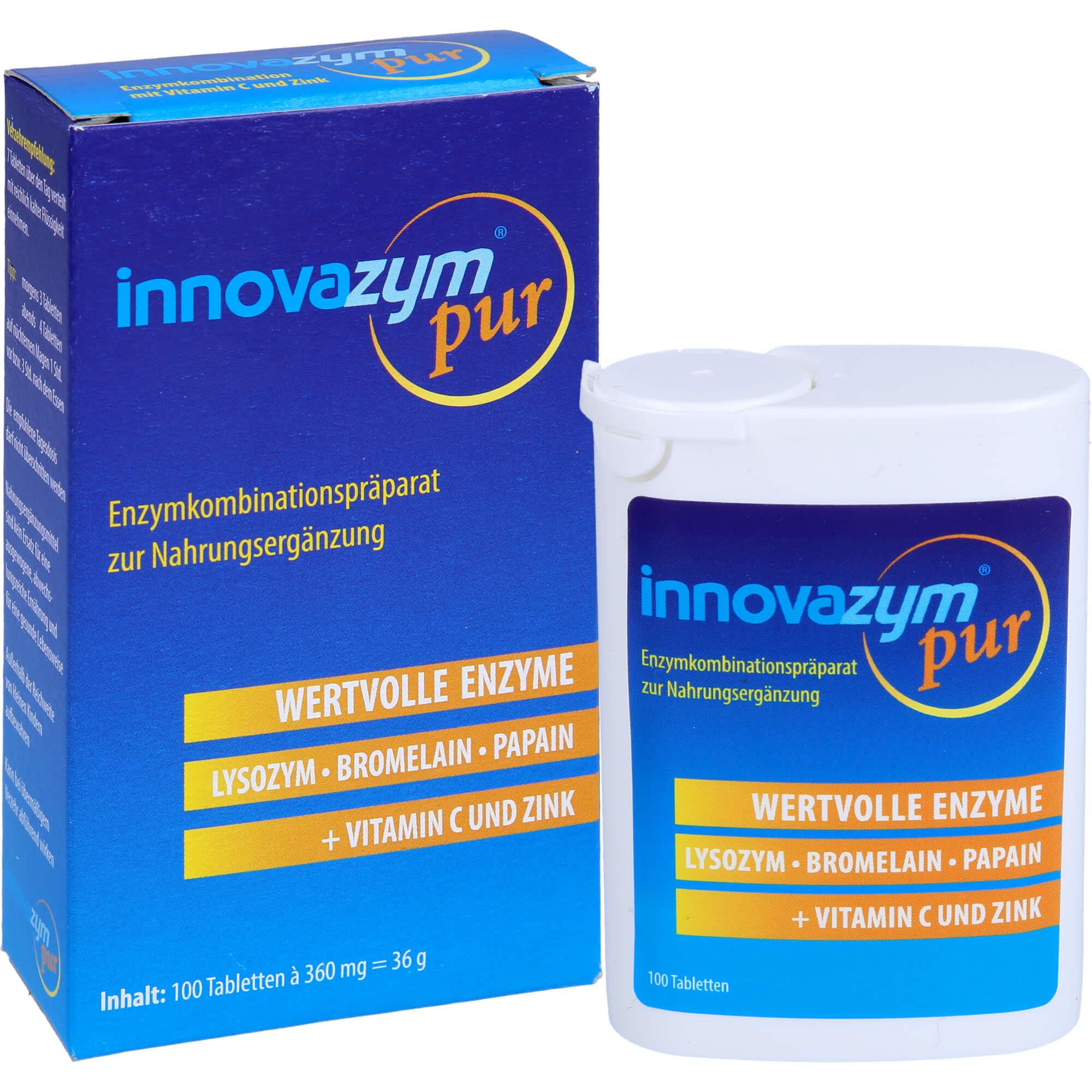 Innovazym pur Magensaftresistente Tabletten
