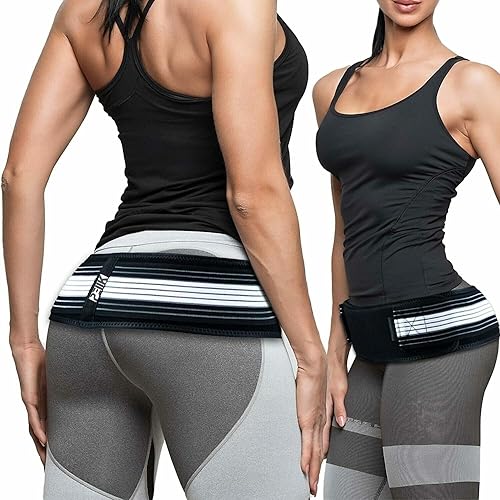 Soporte de espalda para aliviar el dolor de ciática para el dolor de espalda baja  Cinturón SI Cinturón sacroilíaco de cadera para mujeres y hombres