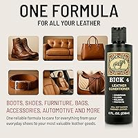 Vista 2 de Bick 4 Acondicionador de Cuero y Limpiador de Cuero 2 oz - No Oscurecerá el Cuero - Seguro para Ropa de Cuero, Muebles, Chaquetas, Zapatos