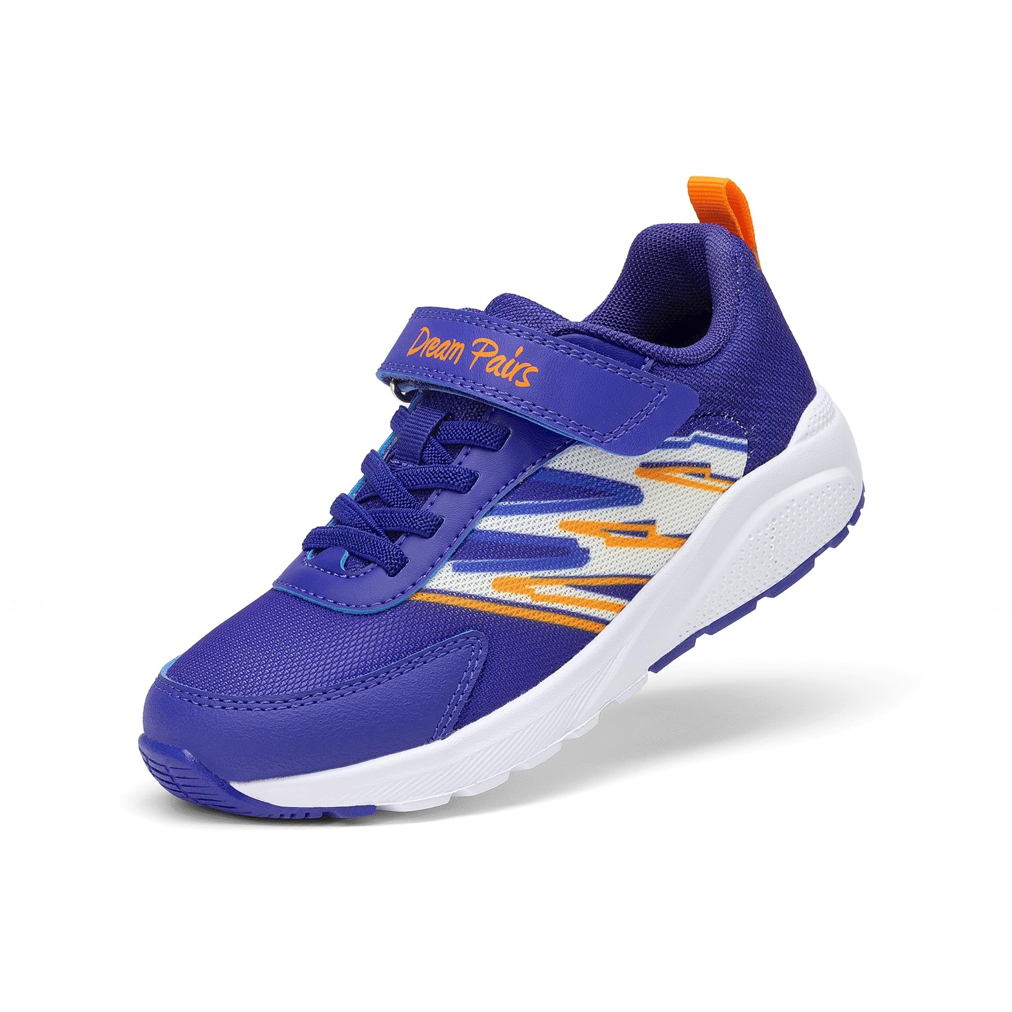 DREAM PAIRS Unisex Buty sportowe dla chłopców i dziewcząt z rzepem, tenisówki dla dzieci, obuwie sportowe, oddychające buty do biegania