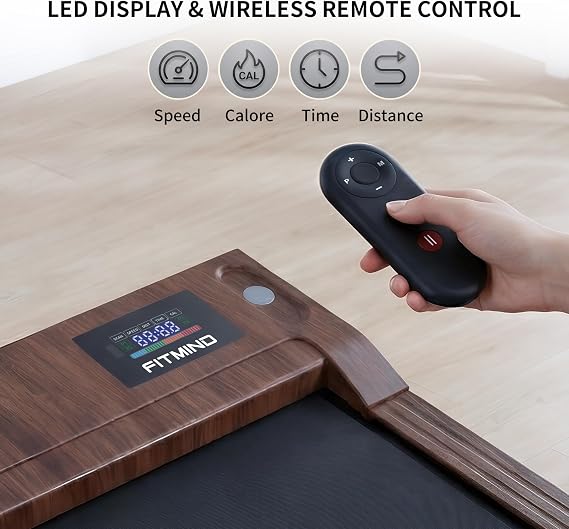 Walking Pad Treadmill for Home Office,2 in 1 Under Desk Treadmill 2.5HP Low Noise Portable Treadmills with Remote Control and LED Display, Compact Treadmills,Walking Jogging Running Machine