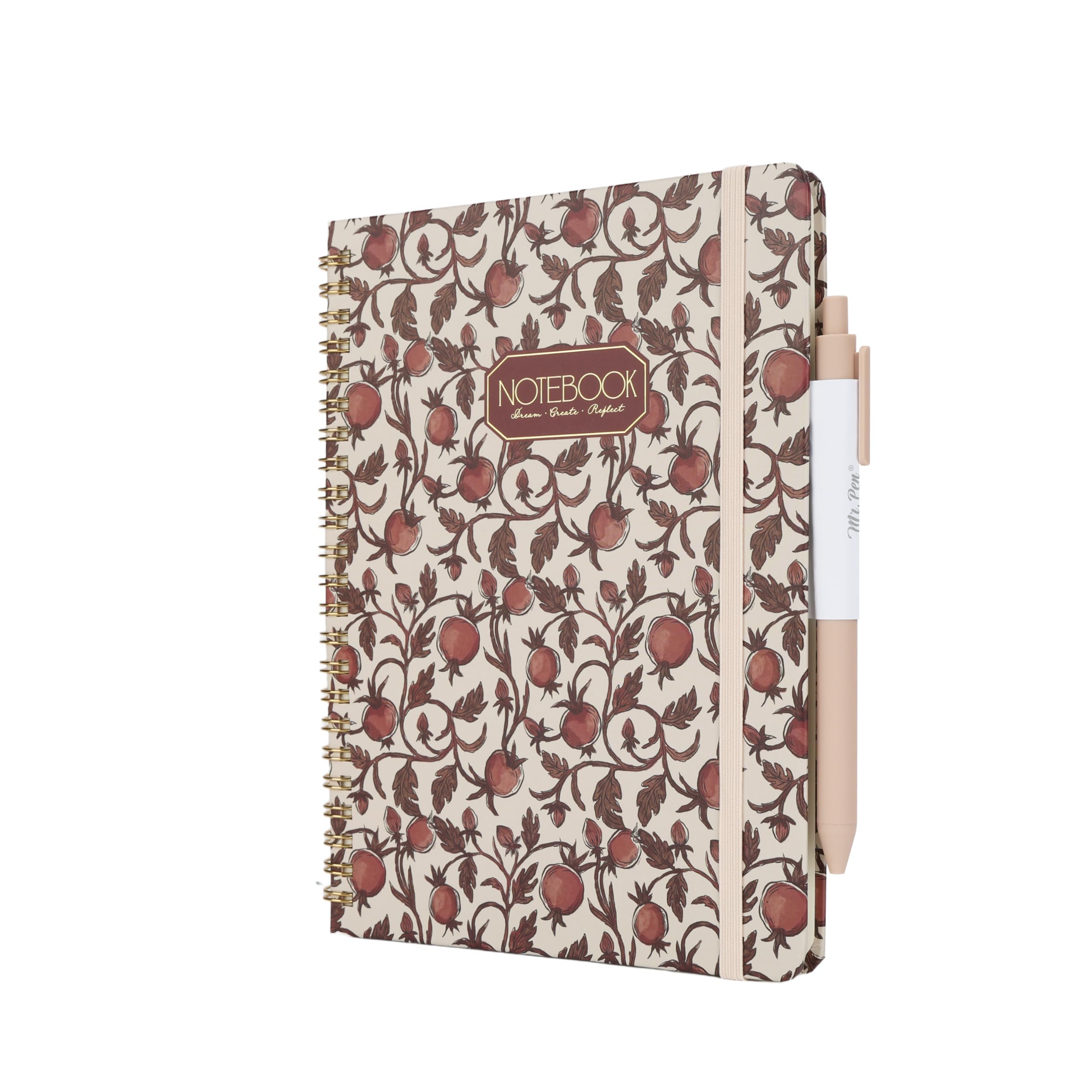 Mr. Pen - A5 NOTEBOOK-Summer Pomegranate Design