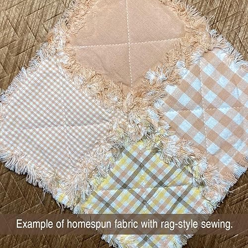 Miniatura 2 de JCS - Tela hecha en casa de 2 cuadros 100% algodón Flora Pink 2 - Vendido por The Yard