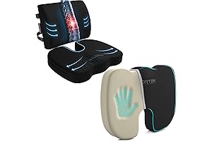 FORTEM Seat Cushion and Lumbar Support: Enhanced Posture and Comfort in Any Seat