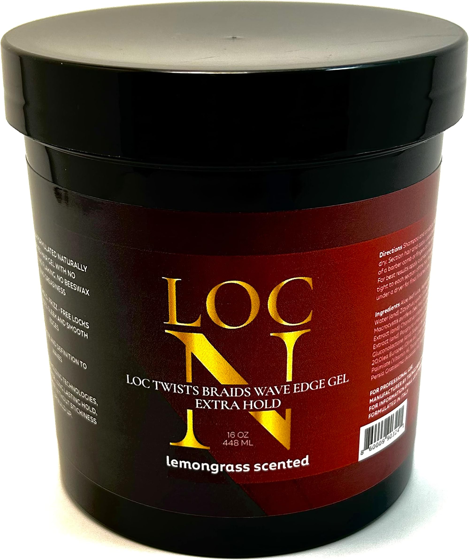 Loc N Loc Twists Braids Wave Edge Gel Extra Hold