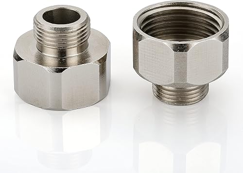 Miniatura 9 de G - Adaptador reductor de 1/2 hembra a 3/8 macho, accesorios de tubería de latón, adaptador de manguera de agua, accesorio de compresión para grifo
