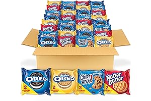 Variety Pack of OREO, CHIPS AHOY & Nutter Butter Cookies