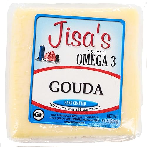 Miniatura 3 de Gouda  Paquete de 6  8 onzas cada uno  Queso artesanal  Hecho en lotes pequeños  Queso Jisa's Farmstead