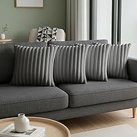 Vista 11 de Fundas de almohada blancas 20 x 20 juego de 4, linda funda de almohada boho para sofá/cama, fundas de almohadas decorativas para sofá/cama, fundas