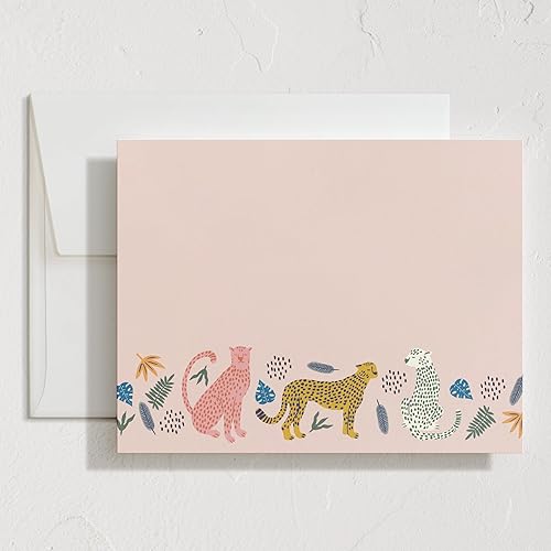 Miniatura 15 de Minted Little Note - Juego de 10 tarjetas de notas planas y sobres para invitaciones y mensajes de agradecimiento escritos a mano, diseño Una
