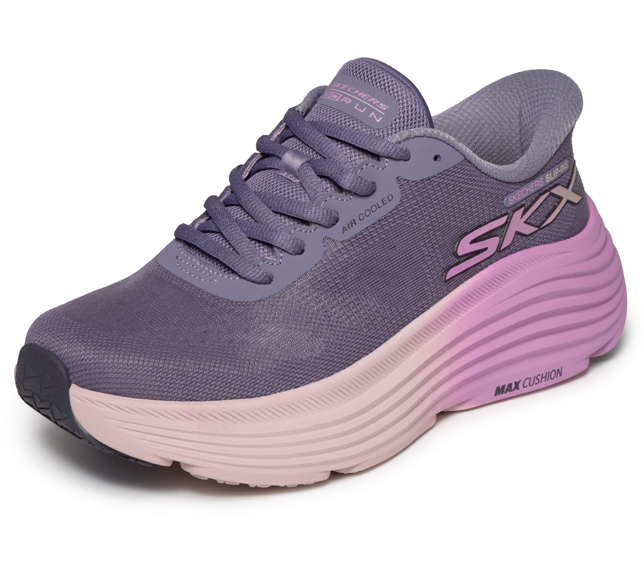 Skechers Mujer MAX Cushioning Endeavour Hallandale Slip-In Entrenador