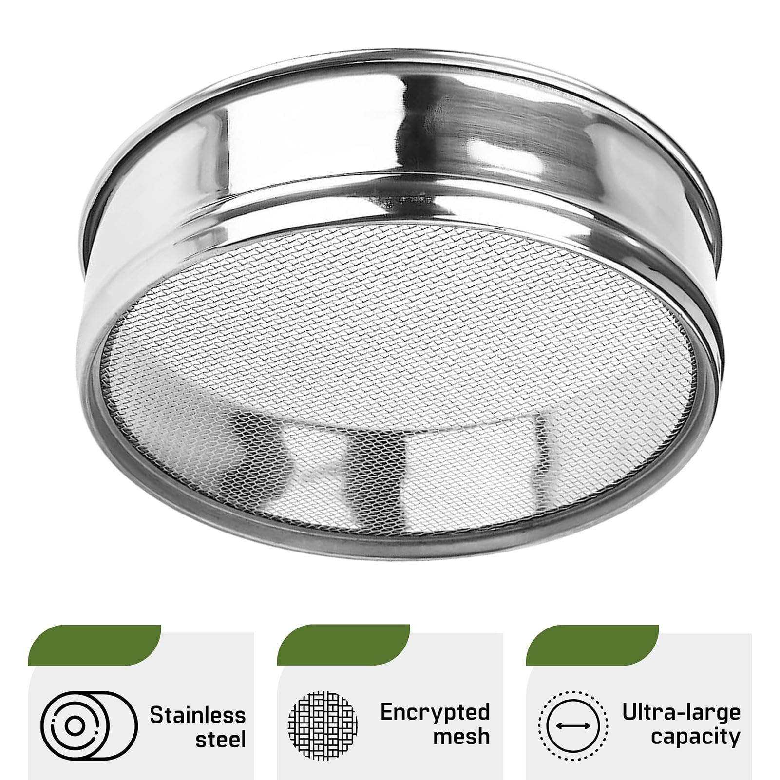 Bac de germination en acier inoxydable, plateau de germination empilable | Machine à avec 2 plateaux en maille, plateau de germination de pour , kit de germination pour