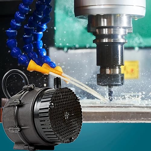 Miniatura 6 de Little Giant NK-2 Serie "NO KORODE", 115 voltios, 140 HP, 325 GPH Bomba sumergible de ácido suave, álcalis y agua dura con cable de 18 pies, negro,