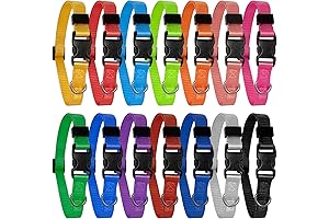 Ultra-Soft Weeping Collars for Easy Puppy Identification