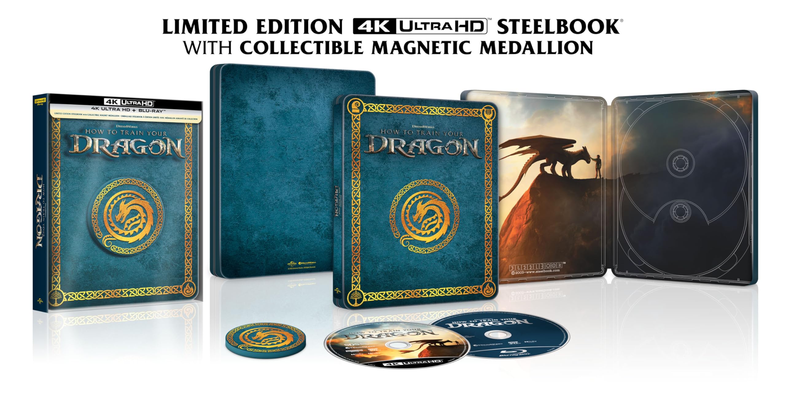 How to Train Your Dragon (2025) - Limited Edition Steelbook 4K