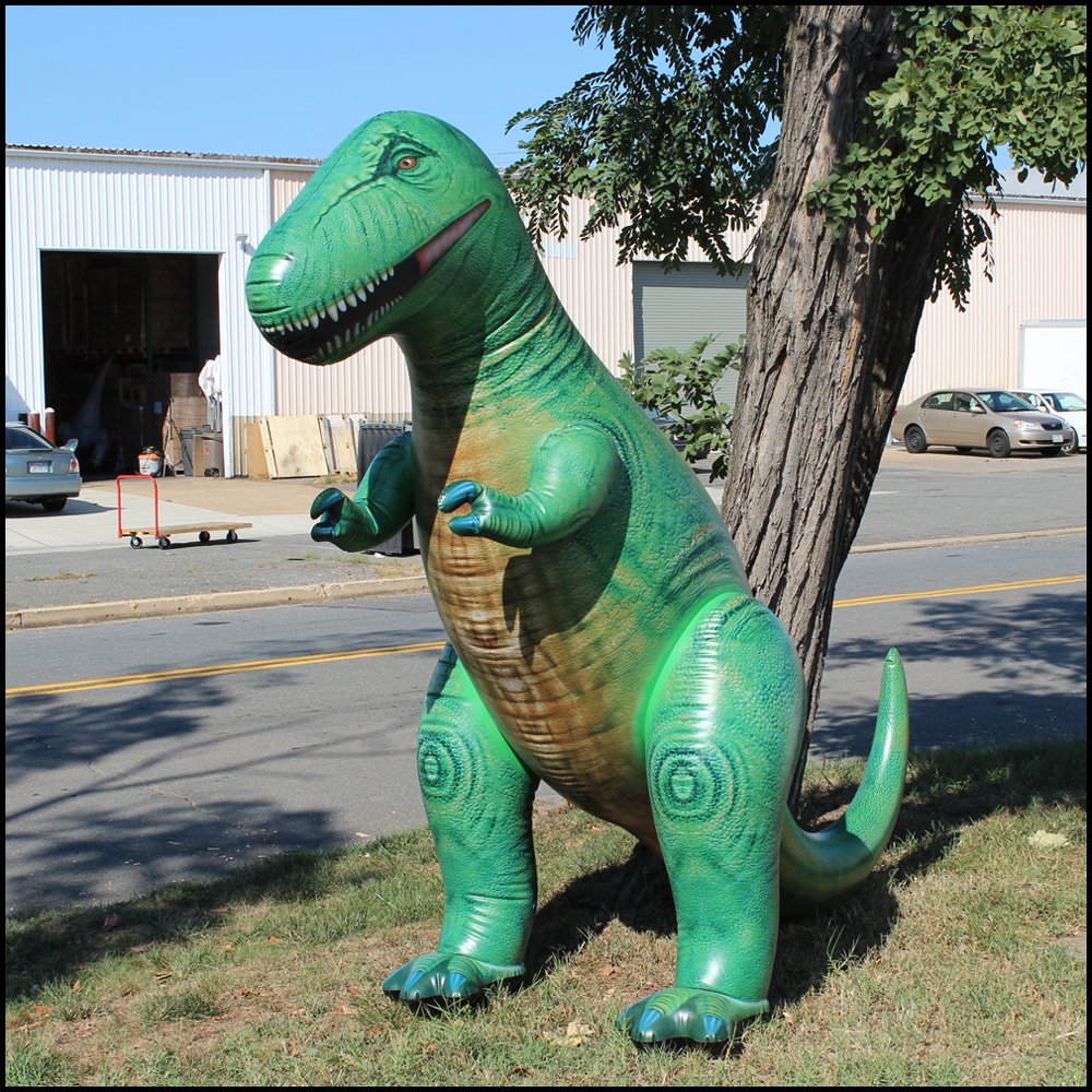 T-Rex Gonfiabile, 43 Pollici Di Lunghezza All'ingrosso - Foto 3