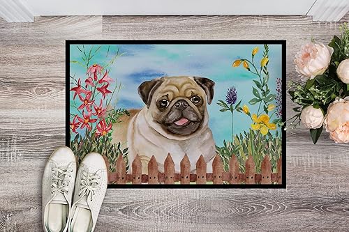 Miniatura 2 de Caroline's Treasures CK1280JMAT - Felpudo de 24 x 36 pulgadas para puerta delantera, para interiores y exteriores, para entrada, antideslizante,